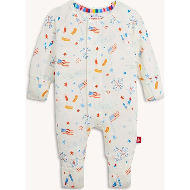 Usa 250 Modal Magnetic Convertible Coverall