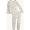 Chicken Tender Org Cot Mag L/S Long Pant Pj St - Pajamas - 1 - thumbnail