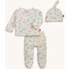 Chicken Tender Org Cot Magnetic Kimono Set - Mixed Apparel Set - 2