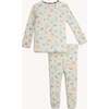 Chicken Tender Org Cot Mag L/S Long Pant Pj St - Pajamas - 4