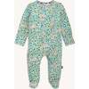 Bunny Garden Modal Magnetic Footie - Footie Pajamas - 1 - thumbnail