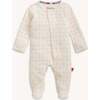 Heart & Bow Pointelle Magnetic Footie - Footie Pajamas - 1 - thumbnail