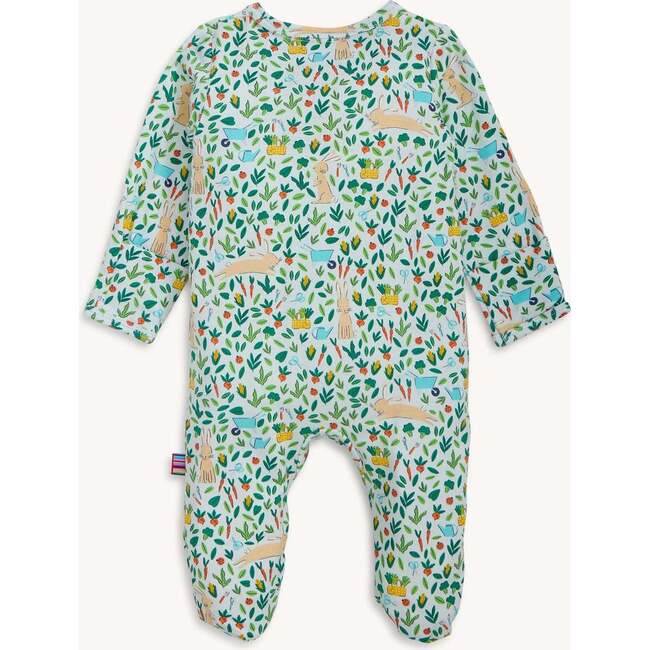 Bunny Garden Modal Magnetic Footie - Footie Pajamas - 3