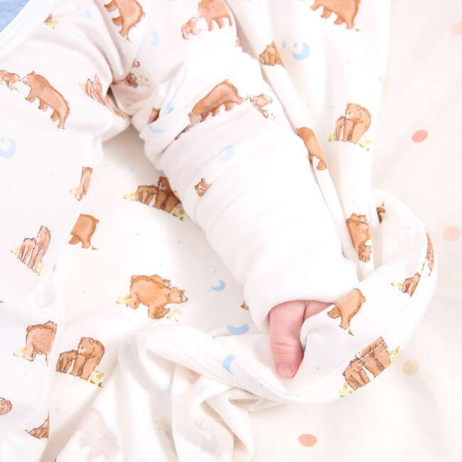 Wildly Loved Modal Magnetic Convertible Coverall - Footie Pajamas - 3