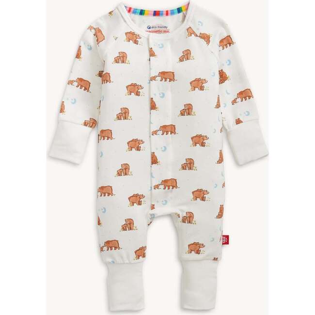 Wildly Loved Modal Magnetic Convertible Coverall - Footie Pajamas - 4