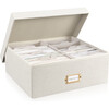 Decorative Photo Storage Box, Ivory - Storage - 1 - thumbnail