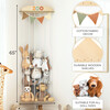 Stuffed Animal Storage Zoo with Decorative Muslin Garland - Storage - 4