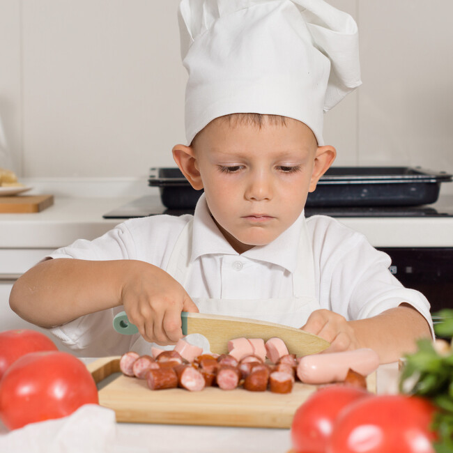 Wooden Cooking & Baking Set for Kids, Sage Green - Play Kits - 6