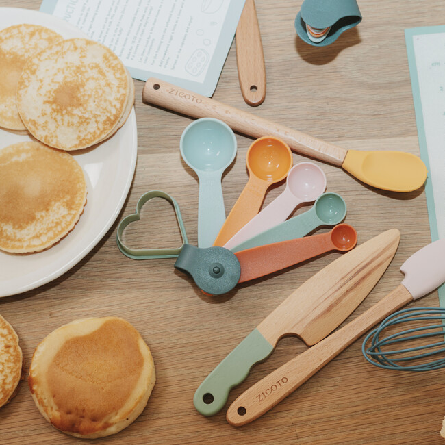 Wooden Baking Set for Kids, Colorful - Play Kits - 5