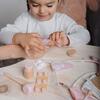 Wooden Doctor Play Set for Toddlers, Pink - Play Kits - 6
