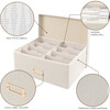 Decorative Photo Storage Box, Ivory - Storage - 6