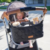Beautiful Stroller Caddy Organizer With 2 Cup Holders, Black - Stroller Accessories - 2