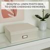 Decorative Photo Storage Box, Ivory - Storage - 7