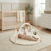 Beautiful Baby Play Gym and Tummy Time Mat, Beige - Activity Gyms - 2