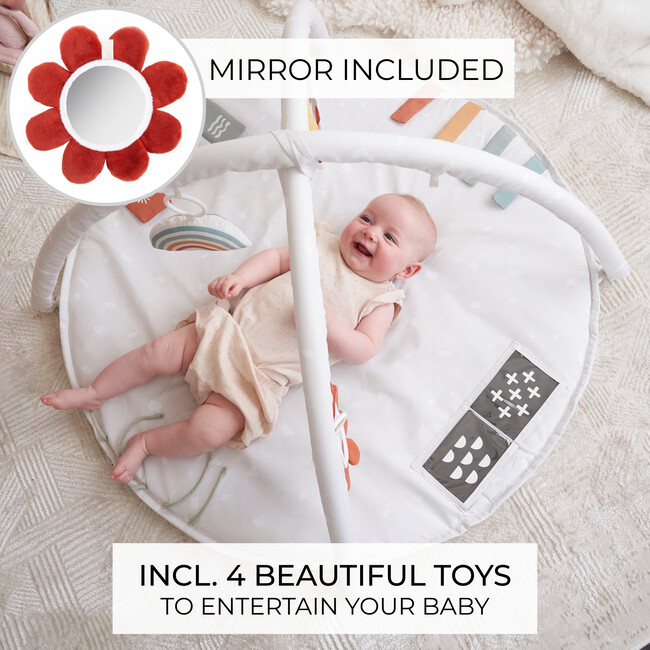 Beautiful Baby Play Gym and Tummy Time Mat, Colorful - Activity Gyms - 3