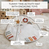Beautiful Baby Play Gym and Tummy Time Mat, Colorful - Activity Gyms - 7
