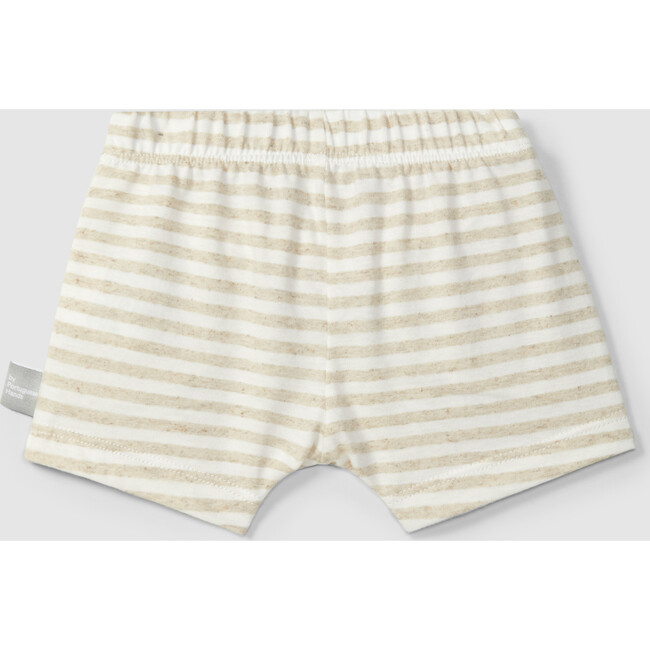Striped Shorts, Cream