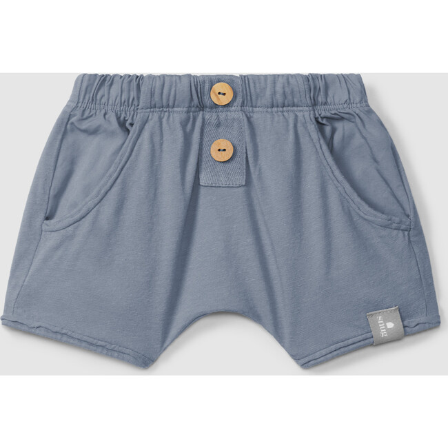 Slouchy Pull On Shorts, Indigo