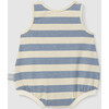 Stripe Bubble, Indigo Cream - Onesies - 2