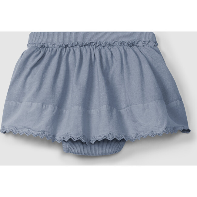 Scallop Edge Skort, Indigo