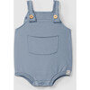 Kangaroo Pocket Bubble, Indigo - Rompers - 1 - thumbnail