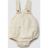 Contrast Stitch Bubble, Natural - Rompers - 1 - thumbnail