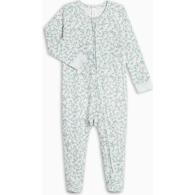 Peyton Zipper Sleeper, Arbor Floral / Powder + Shell