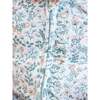 Neve Ruffle Zipper Footed Romper, Merion Floral / Laguna + Shell - Footie Pajamas - 2