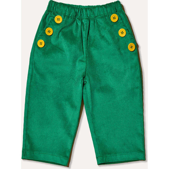 Royal Green Cord Pants