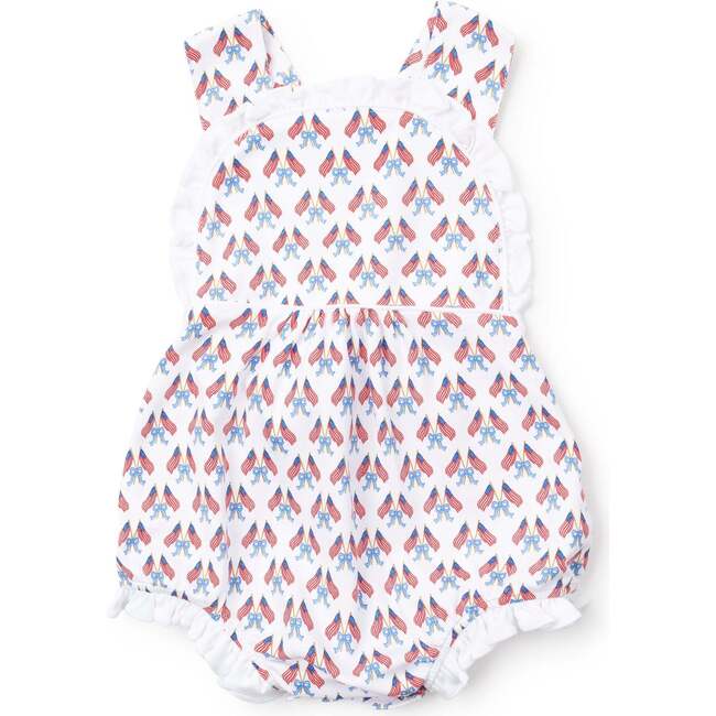 Eloise Girls' Pima Cotton Bubble - Stars, Stripes and Bows