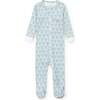 Parker Boys' Zipper Pajama Golf Crest Blue - Footie Pajamas - 1 - thumbnail