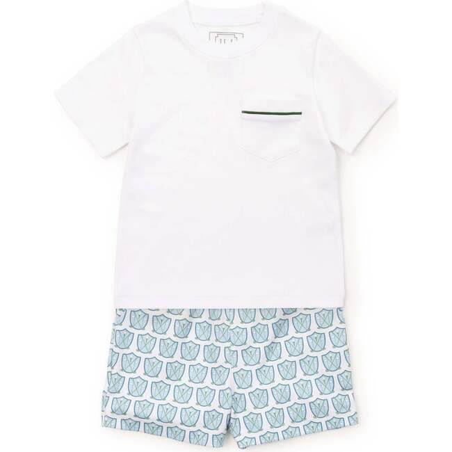 Walker Boys' Short Set Golf Crest Blue