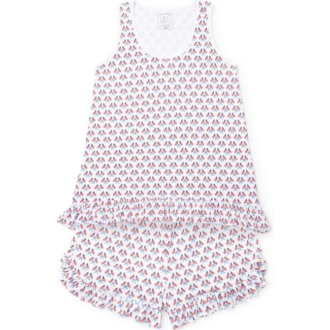 Mallory Women's Pajama Set - Stars, Stripes and Bows