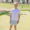 Walker Boys' Short Set Golf Crest Blue - Mixed Apparel Set - 2