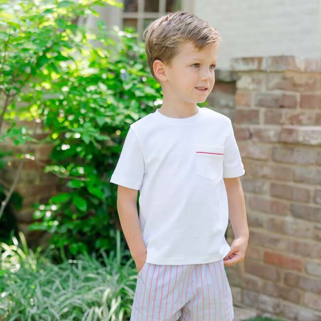 Hudson Boys' Short Set - Liberty Stripe