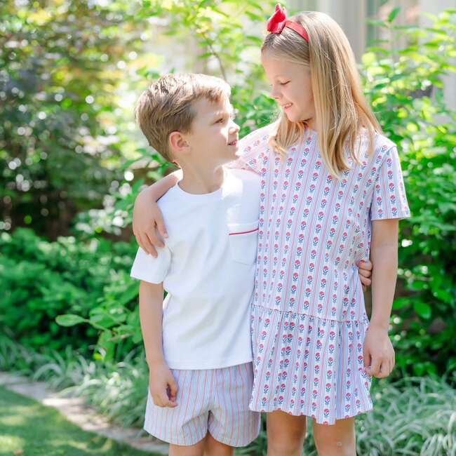 Hudson Boys' Short Set - Liberty Stripe - Mixed Apparel Set - 3