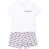 Walker Boys' Short Set - Patriotic Jeeps - Mixed Apparel Set - 1 - thumbnail