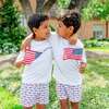 Walker Boys' Short Set - Patriotic Jeeps - Mixed Apparel Set - 2