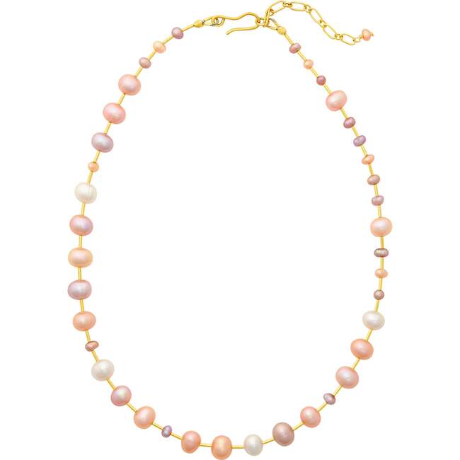 Golden Rod Necklace, Natural