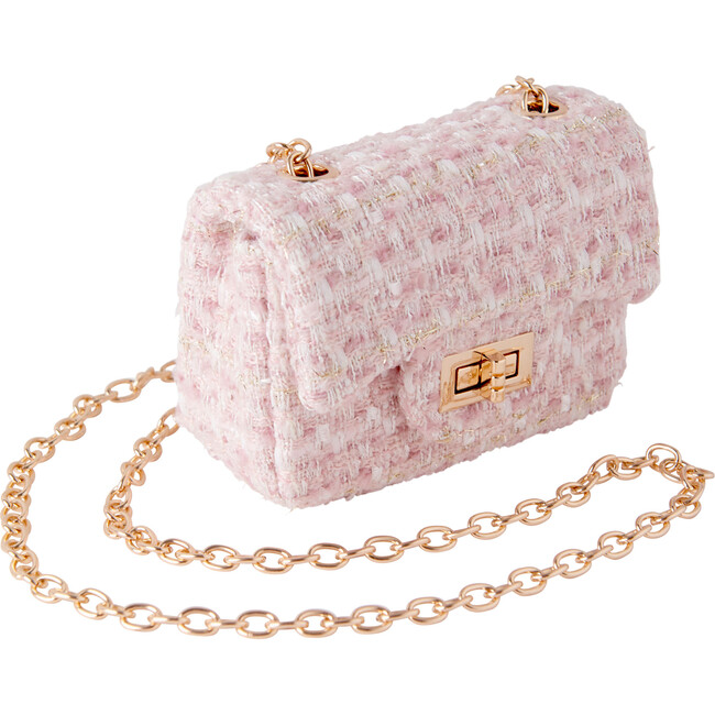 Tweed Bag, Pale Pink