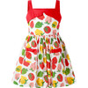 Strawberry Sundress, Red - Dresses - 1 - thumbnail