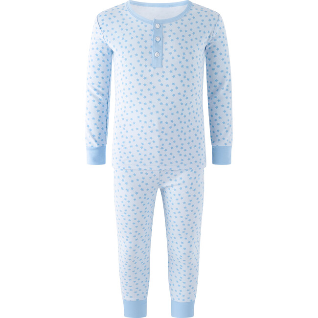 Pima Star Pajamas, Blue