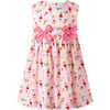 Summer Treats Bow Dress, Pink - Dresses - 1 - thumbnail
