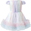 Tulle Party Dress, Rainbow - Dresses - 2