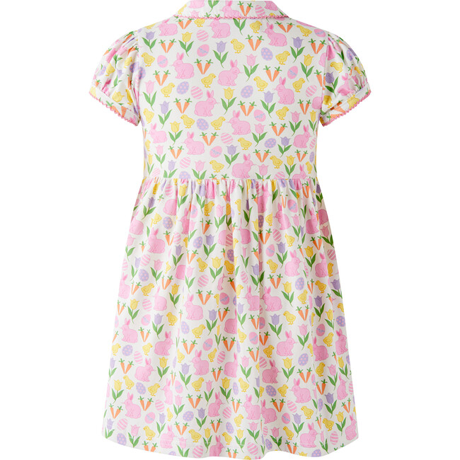 Spring Meadows Jersey Dress, Pink