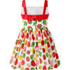 Strawberry Sundress, Red - Dresses - 3 - thumbnail