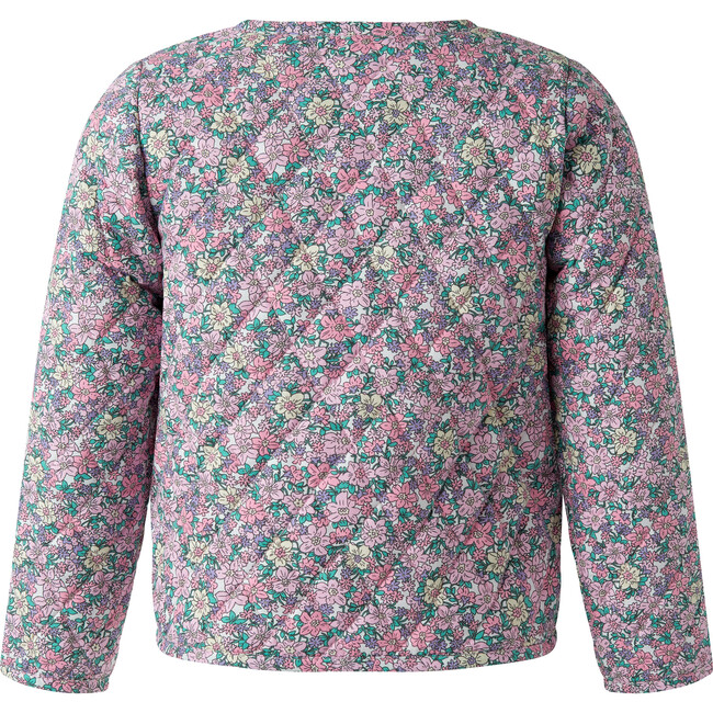 Floral Quilted Jacket, Pink