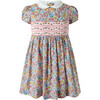 Ditsy Floral Smocked Dress, Multi - Dresses - 1 - thumbnail
