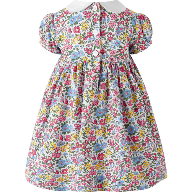 Ditsy Floral Smocked Dress and Bloomers, Multi
