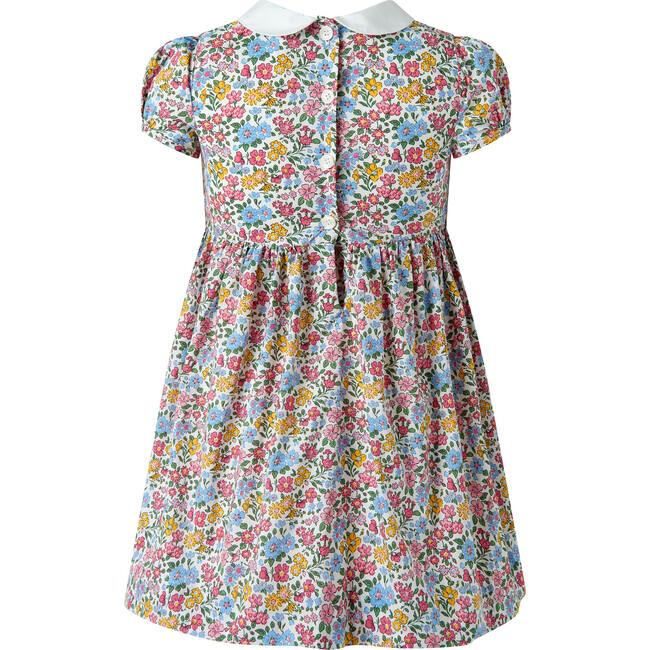 Ditsy Floral Smocked Dress, Multi